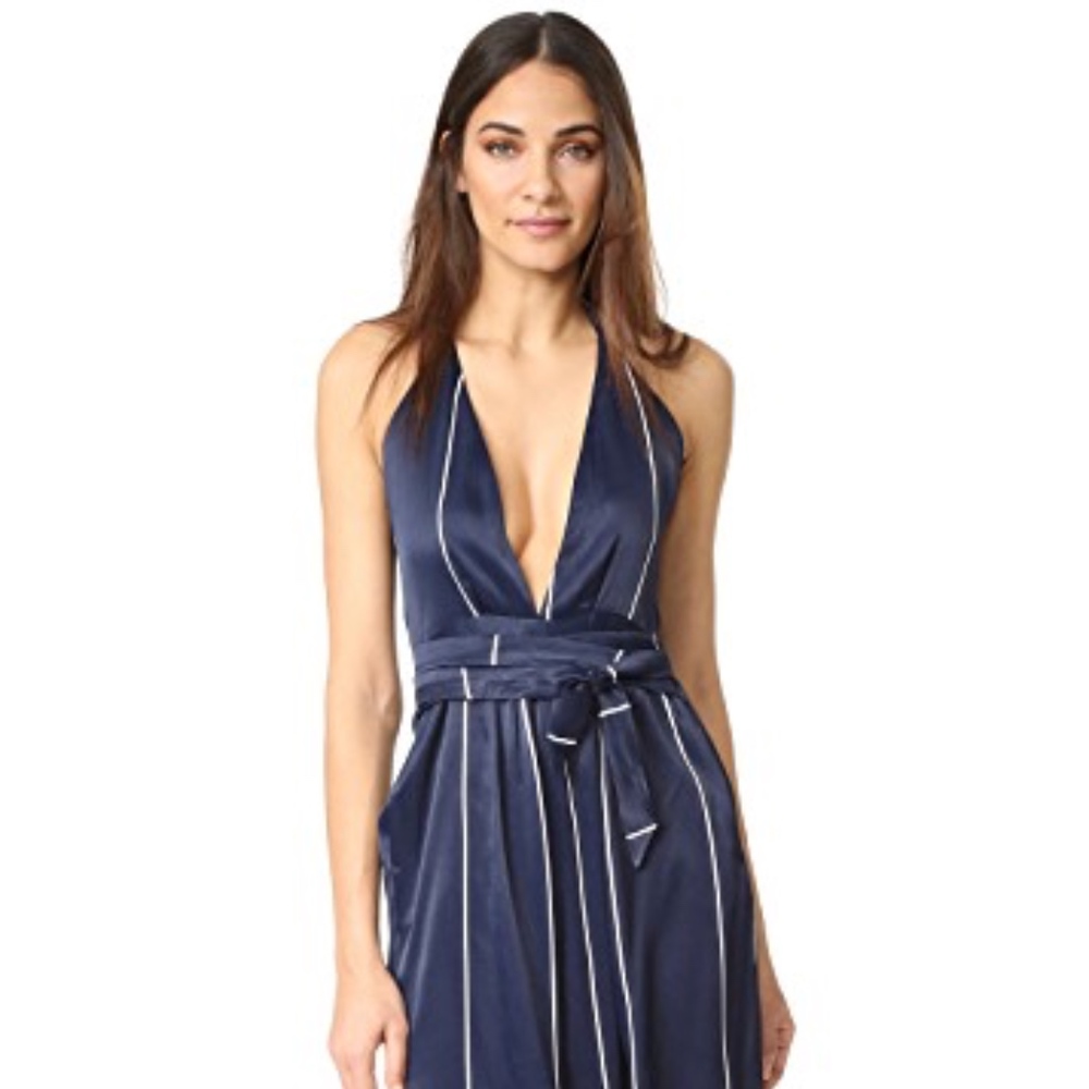 Faithfull Riley Jumpsuit in White Size XS